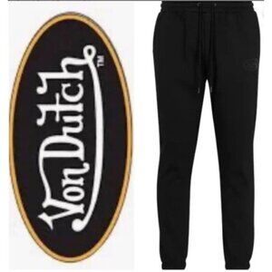 Von Dutch Size Small Juniors Black Joggers. New With Tags
